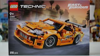 LEGO Technic 42204 Fast & Furious Toyota Supra MK4 - LEGO Speed Build Review