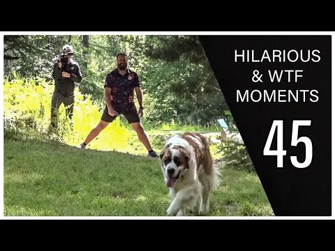 HILARIOUS AND "WTF" MOMENTS IN DISC GOLF COVERAGE - PART 45
