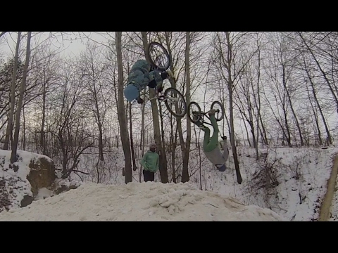 Winter Ukraine Dirt Jump 2017 "ADRENALIN RUSH"