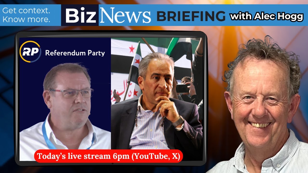BizNews Briefing - Syria, Iran impact on SA; De Beer on Zille; Cape Independence