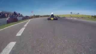 preview picture of video 'Samuel López primera final rotax mini max Recas 2014'