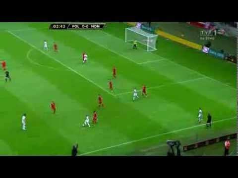Polska Czarnogóra 1:1 skrót meczu 06.09.2013