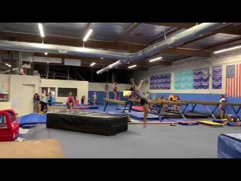 Sarina Ross Level 10 2020 more floor pass practice 10/26/18