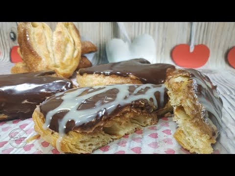 PALMERAS RELLENAS DE KINDER BUENO, 100% CASERAS, con Mambo!!!