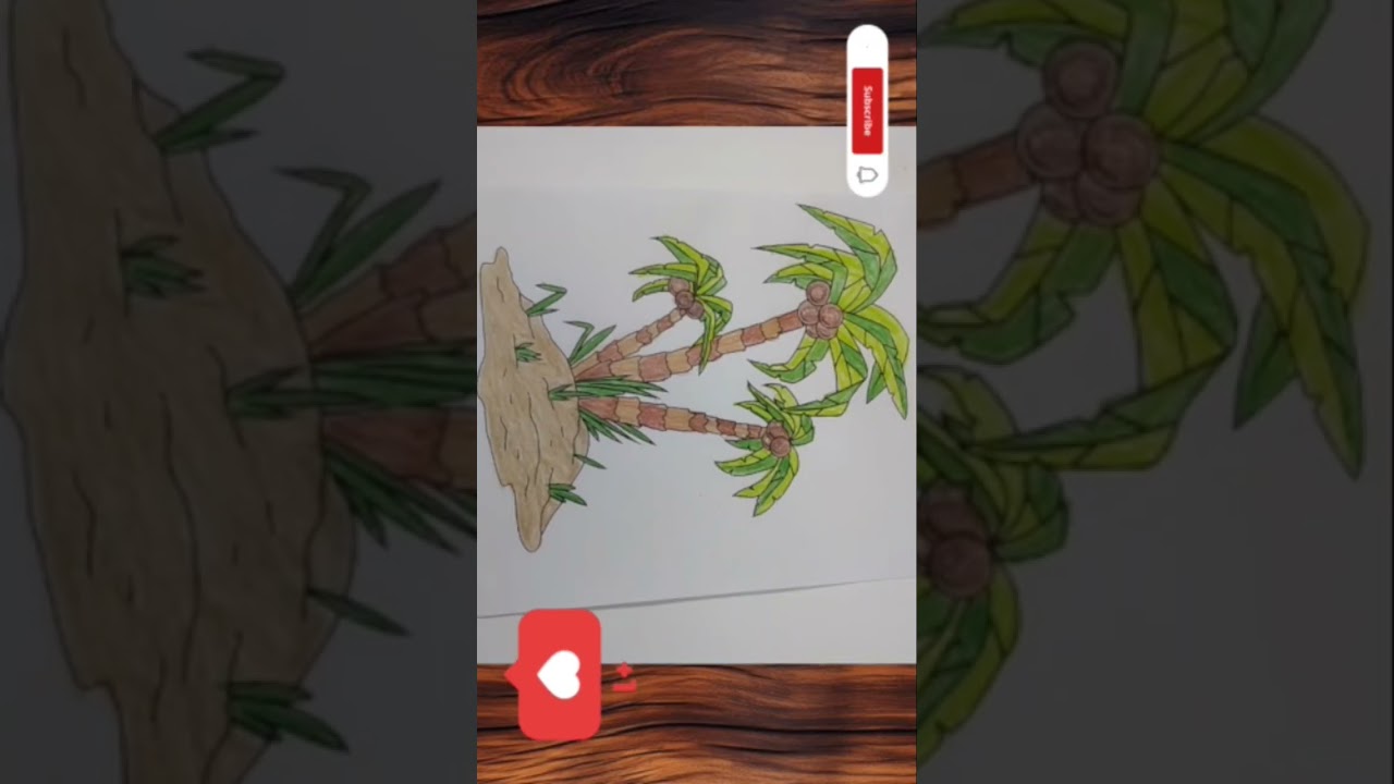 island scenery coloring pages #drawingstudio  #viral #shorts #coloring #coloringpages #artwork