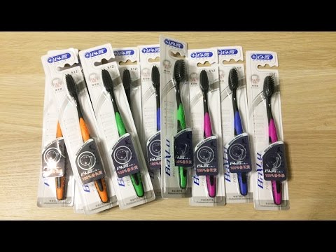 БАМБУКОВЫЕ ЗУБНЫЕ ЩЕТКИ AliExpress