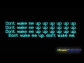 Chris Brown Don't Wake Me Up Official Lyrics ...