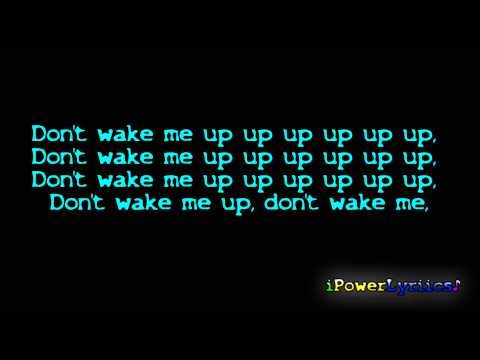 Chris Brown Don't Wake Me Up Official Lyrics Video HQ HD