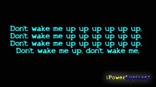 Chris Brown Don't Wake Me Up Official Lyrics Video HQ HD