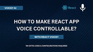 Download the video "How to make ReactJs app voice controllable with React Voicey?"
