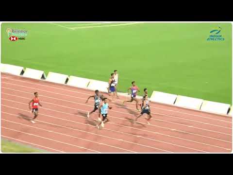 U-18 Nithin M from Karnataka won gold in 400m@39th National Junior athletic championship 2024