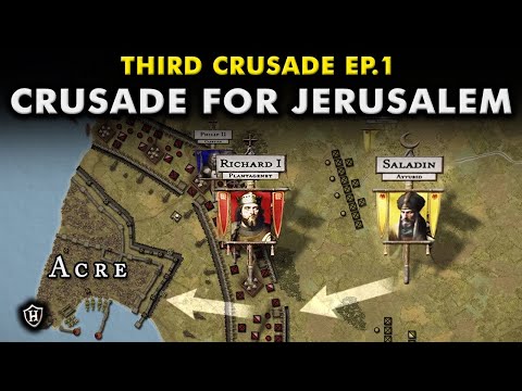Siege of Acre, 1189 - 1191 ⚔️ Third Crusade (Part 1) ⚔️ Lionheart vs Saladin