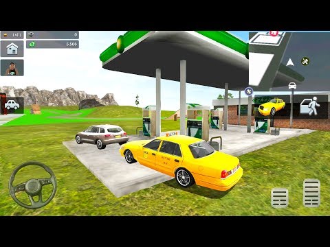 City Criminal Villain Simulator #6 - Working As A Taxi Driver - Android Gameplay