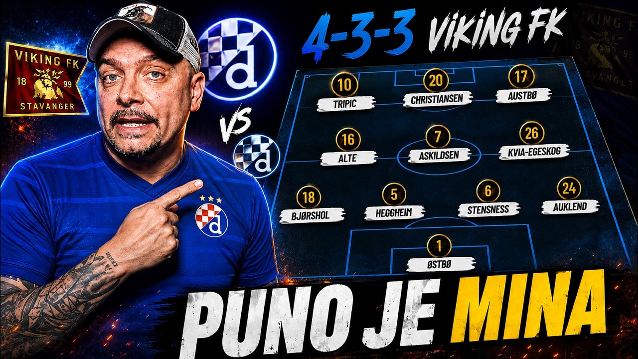 TKO JE VIKING FK? DINAMO ĆE MORATI BITI NA 120%!