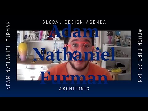 FURNITURE DESIGN WEEK: ADAM NATHANIEL FURMAN