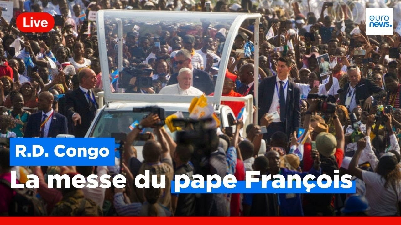 En direct | R.D. Congo : La messe du pape François