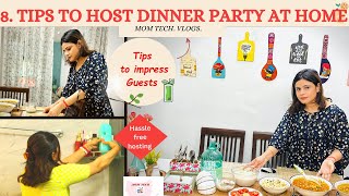 Hosting Dinner Party Ideas  Stress Free Tips to Ho