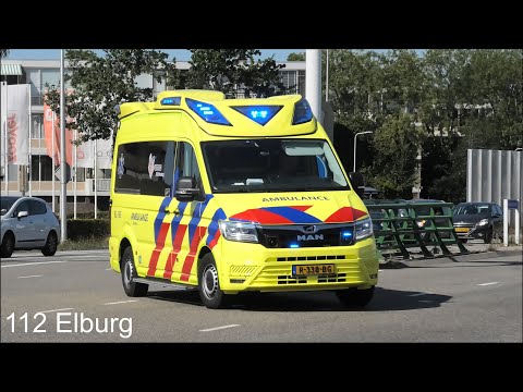 [PRIMEUR] A1 03-155 Hoogeveen met spoed naar het ziekenhuis in Zwolle