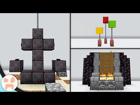 wattles - 25 Minecraft Nether Update BUILD HACKS & IDEAS!