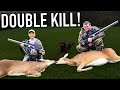 I HUNTED 2 DEER IN 30 SECONDS Scope Cam