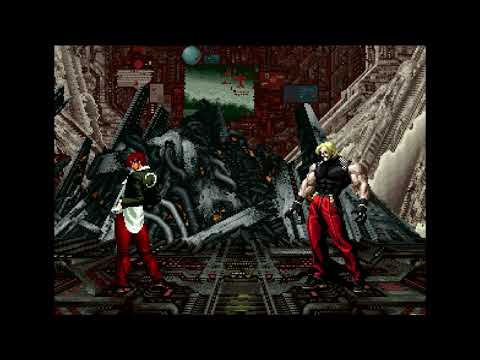 King of Fighters 02 - Omega Rugal boss