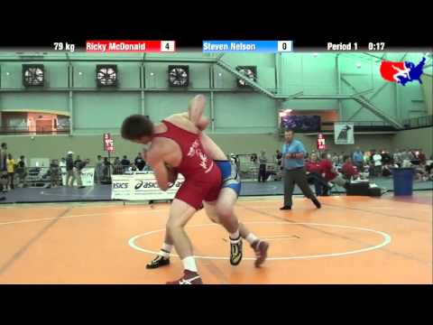Ricky McDonald vs. Steven Nelson at 2013 ASICS University Nationals - FS