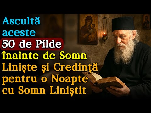 🔴 Ascultă 50 Pilde înainte de Somn  Liniște și Credință pentru Noapte