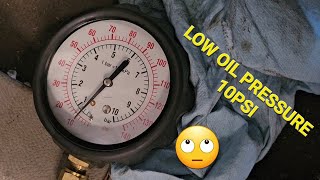 ENGINE OIL PRESSURE TOO LOW 2009 FORD EXPEDITION 5.4L