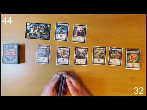 Hero Realms: Tibus Guild Lord (solo play) pt. 1