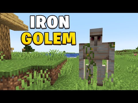 How to make an iron golem in Minecraft 1.21