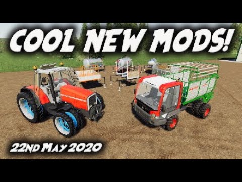 COOL NEW MODS Farming Simulator 19 PS4 FS19 (Review) 22nd May 2020.