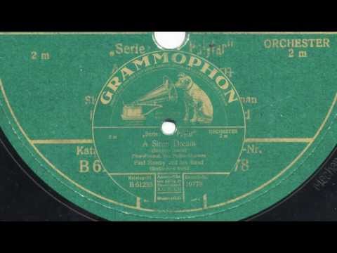 Paul Romby and his Band: A Siren Dream (1928)