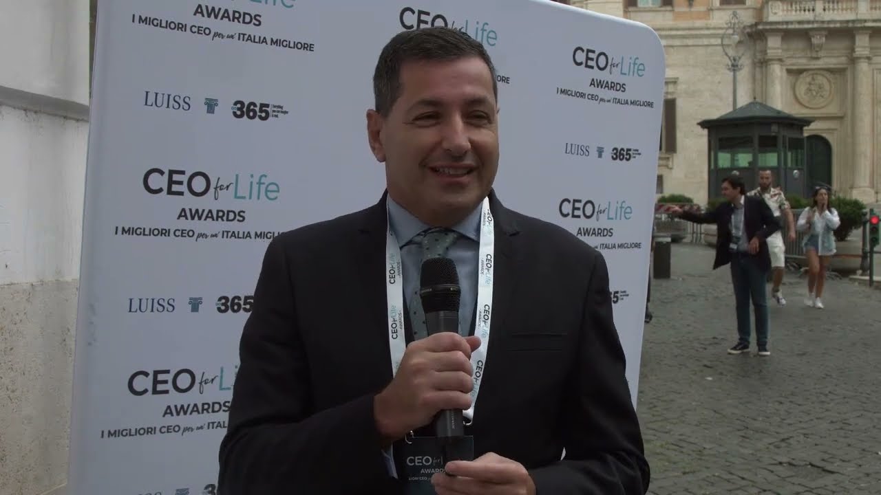 Roberto Limentani, ISS  Facility Services Italy - CEOforLIFE AWARDS 2023 - 05 OTTOBRE - INTERVISTA