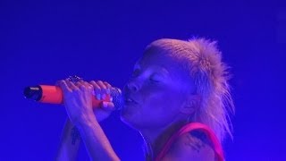 Die Antwoord LIVE RAGING ZEF BONER intro to RICH BITCH Chicago DONKER MAG 2014 by Bo Neuzil