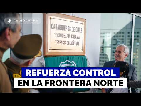 "Ejercer la soberanía": refuerzo del control en frontera norte con nueva tenencia de Carabineros