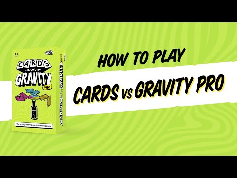 How to Play Cards vs Gravity Pro: A Gravity-Defying Balancing Game