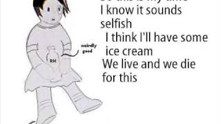 little black heart by Early November (with lyrics)