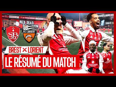 Brest 2-0 Lorient : le résumé