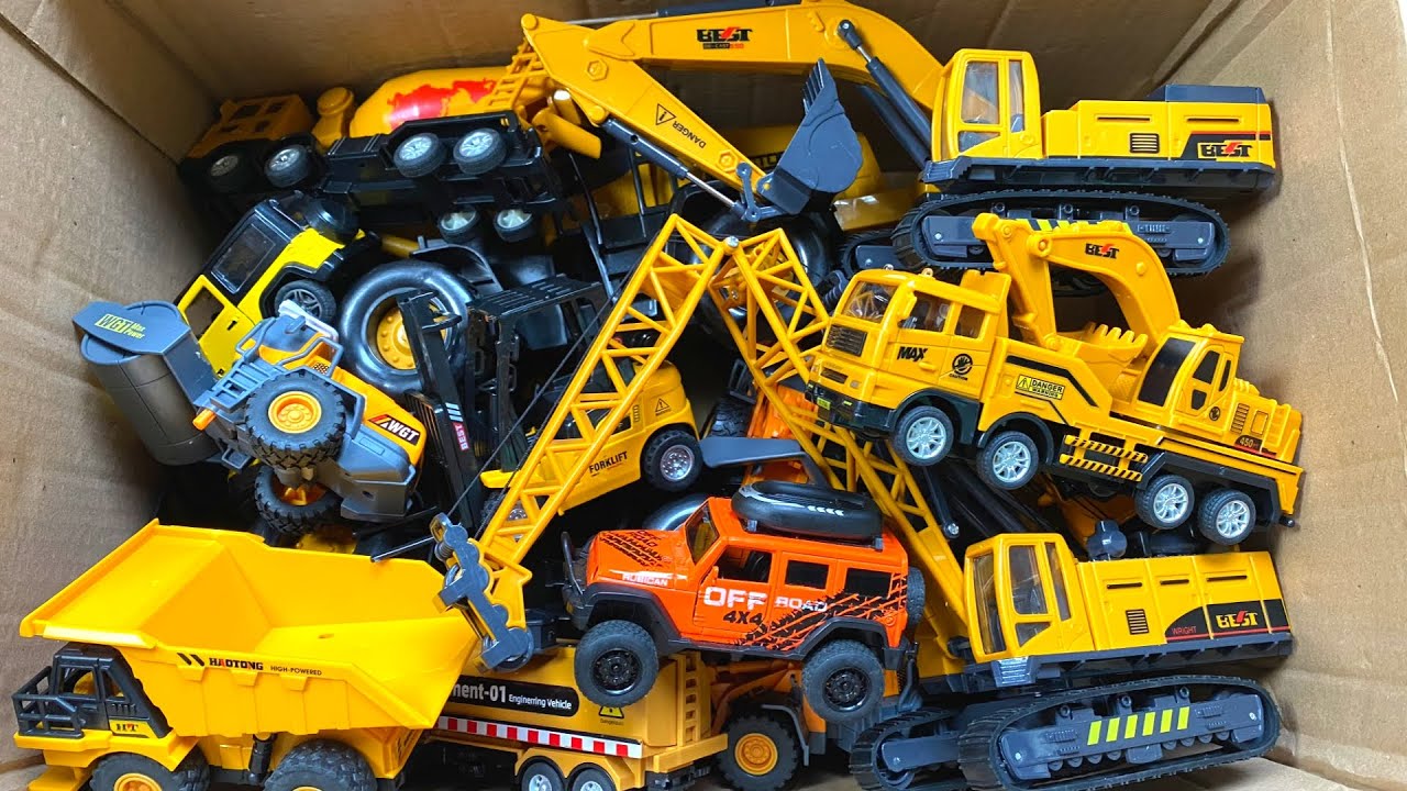 KABOLITE K350-200 DIGGER-MEGA RC TRUCKS, RC TRACTORS, RC MACHINES COLLECTION!! EXCAVATOR LESU ET30H
