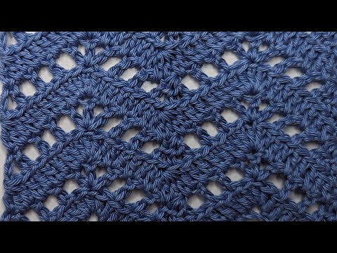 Häkelmuster, sehr einfach, nur zwei Reihen, how to crochet, pattern, Tutorial, easy, Blanket