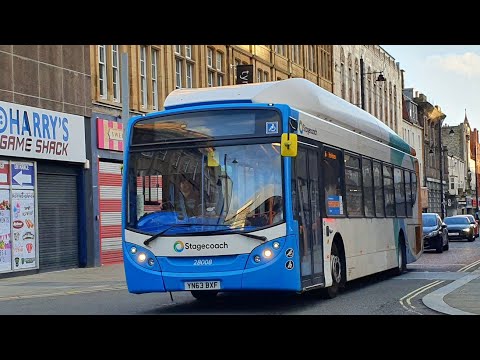 Journey on Route X24 | YN63BXF/28008 - Stagecoach North East: Scania K270UB/ADL Enviro300NG