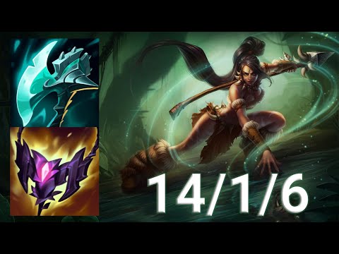 Nidalee Jungle VS Elise | Patch 13.3