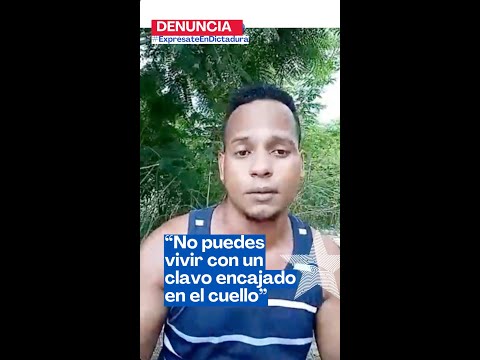 Ray Figueredo, joven enfermero cubano, habla sobre la terrible situación de Cuba