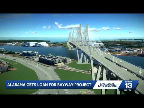 South Alabama gets $2.5B federal loan for bridge and Bayway ...