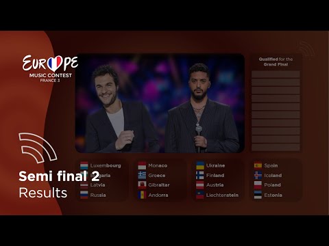 Europe Music Contest 3: Semi-Final 2 Results