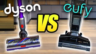 Dyson V11 Animal vs Eufy W31 Wetvac - Wet vs Dry Comparison!