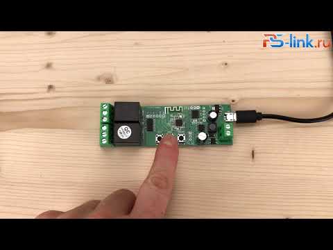 Умное WiFi реле Ps-Link на 2 канала DC02