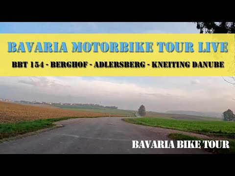 BBT 154 - DASHCAM DRIVE GERMANY - BERGHOF - ADLERSBERG - KNEITING DANUBE DONAU - GOPRO HERO 10