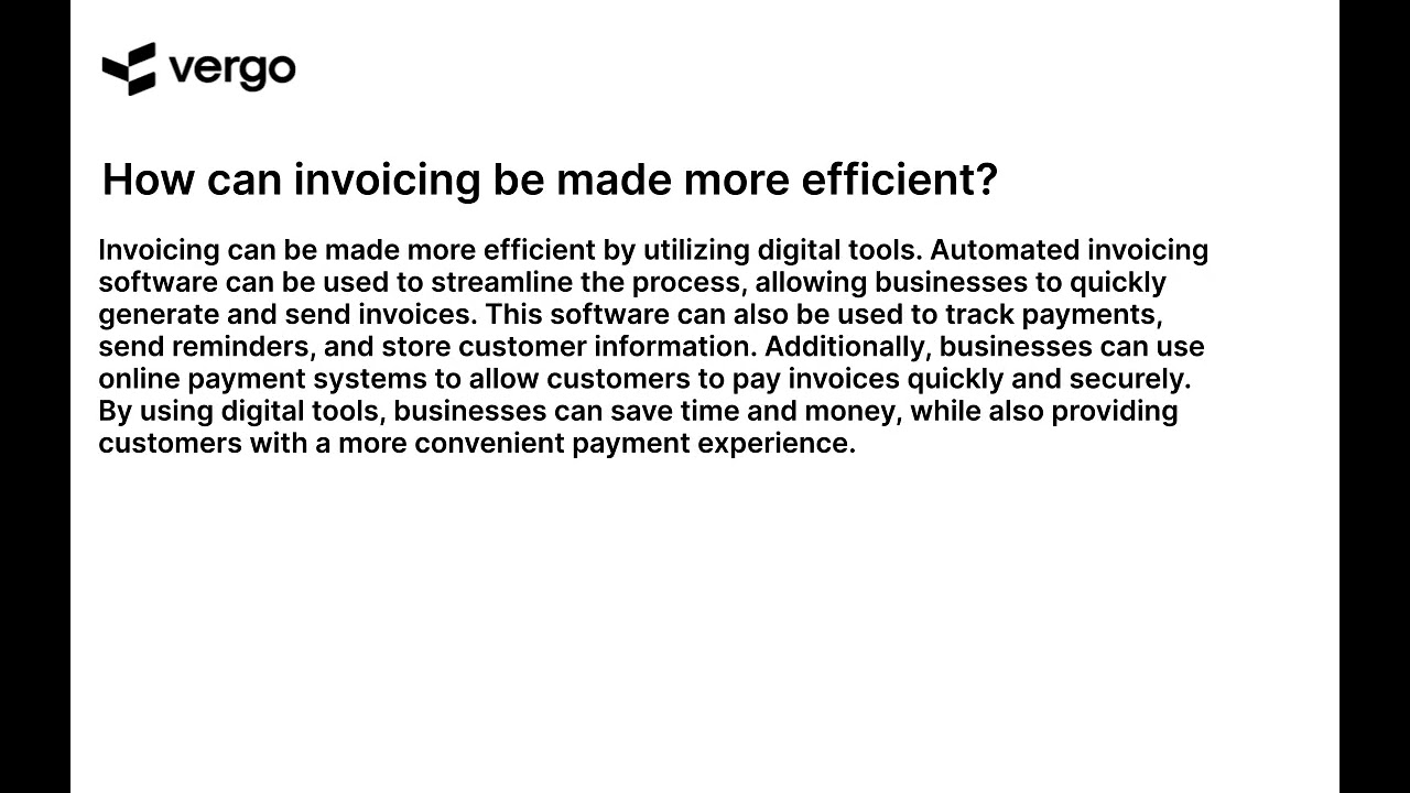 Efficient Invoicing: Tips & Tricks