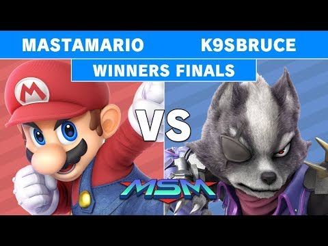 MSM 209 - POW | Mastamario (Mario) Vs TG | K9sbruce (Wolf) Winners Finals - Smash Ultimate